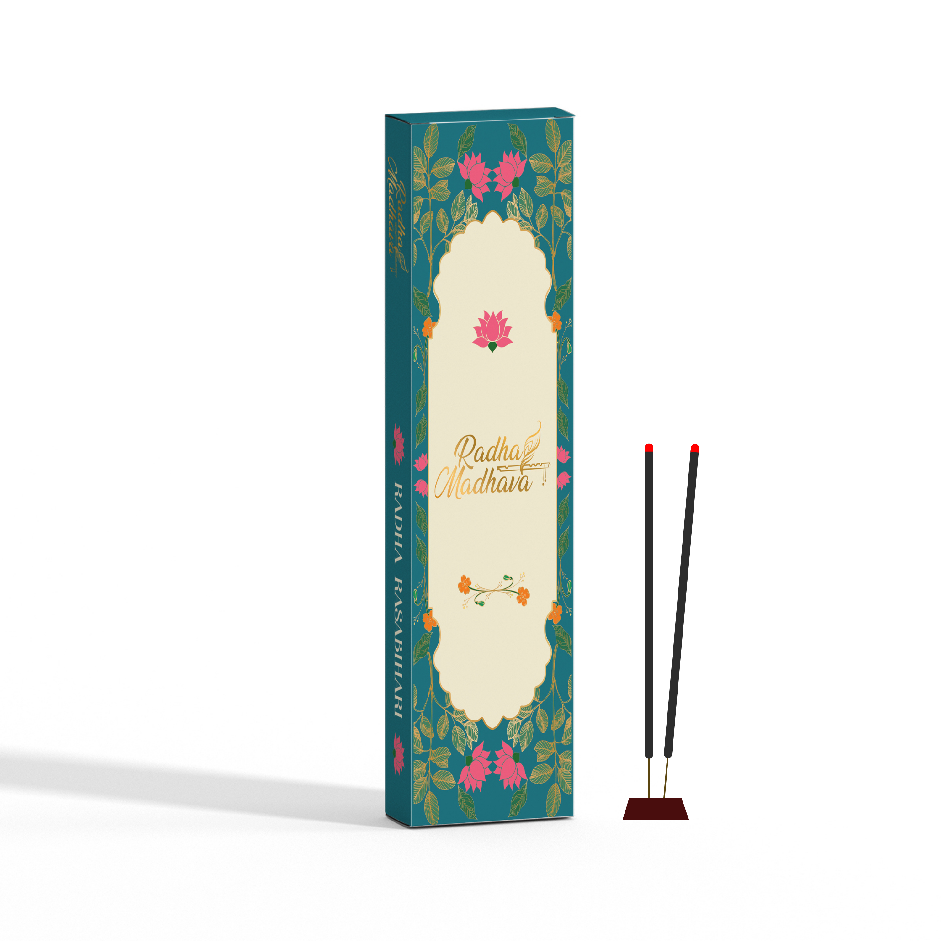 English Srimad Bhagavatam Canto 1 Combo Pack with Radha Madhav Agarabatti – Spiritual Reading & Divine Fragrance Set