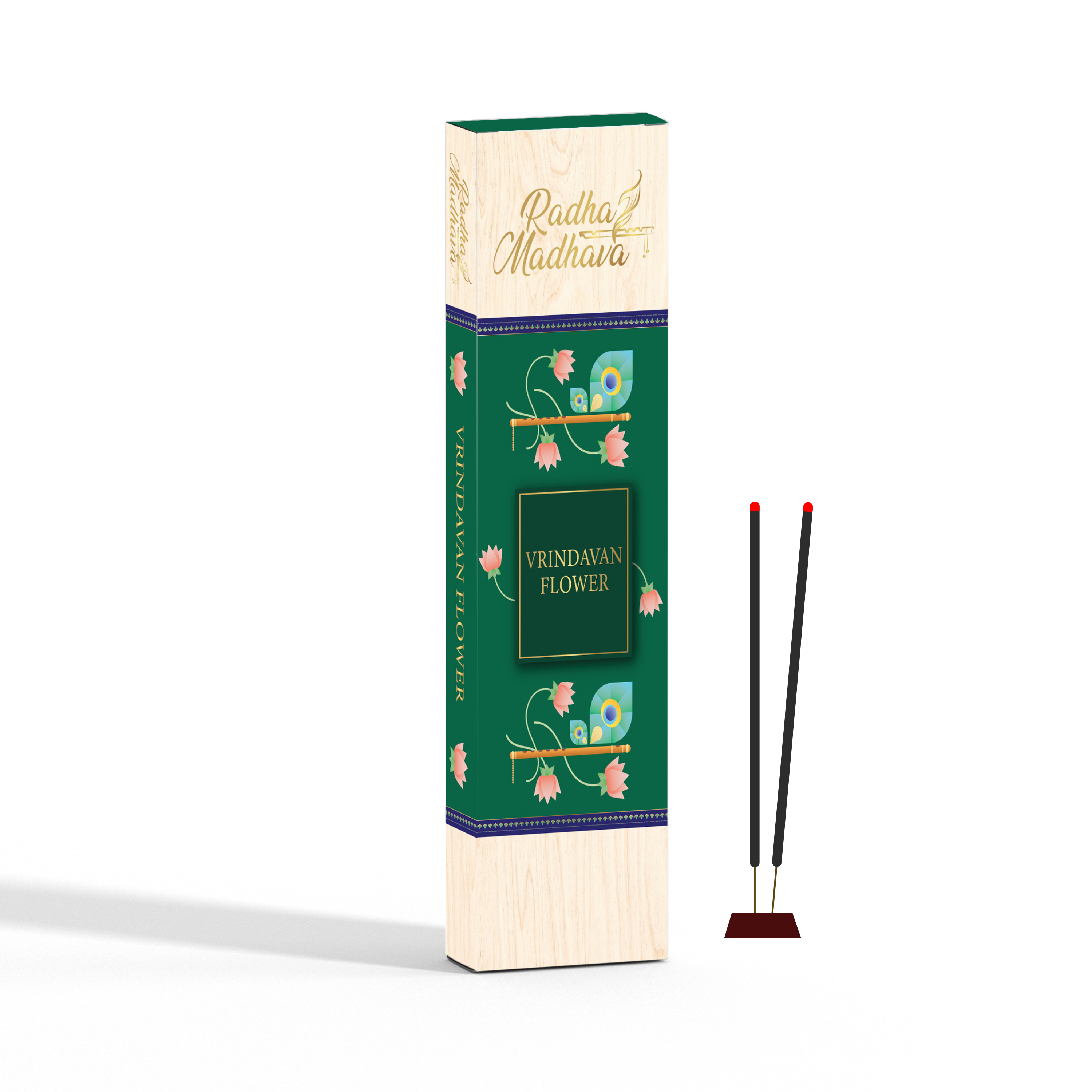 English Srimad Bhagavatam Canto 1 Combo Pack with Vrindavan Flower Agarabatti – Spiritual Reading & Divine Fragrance Set