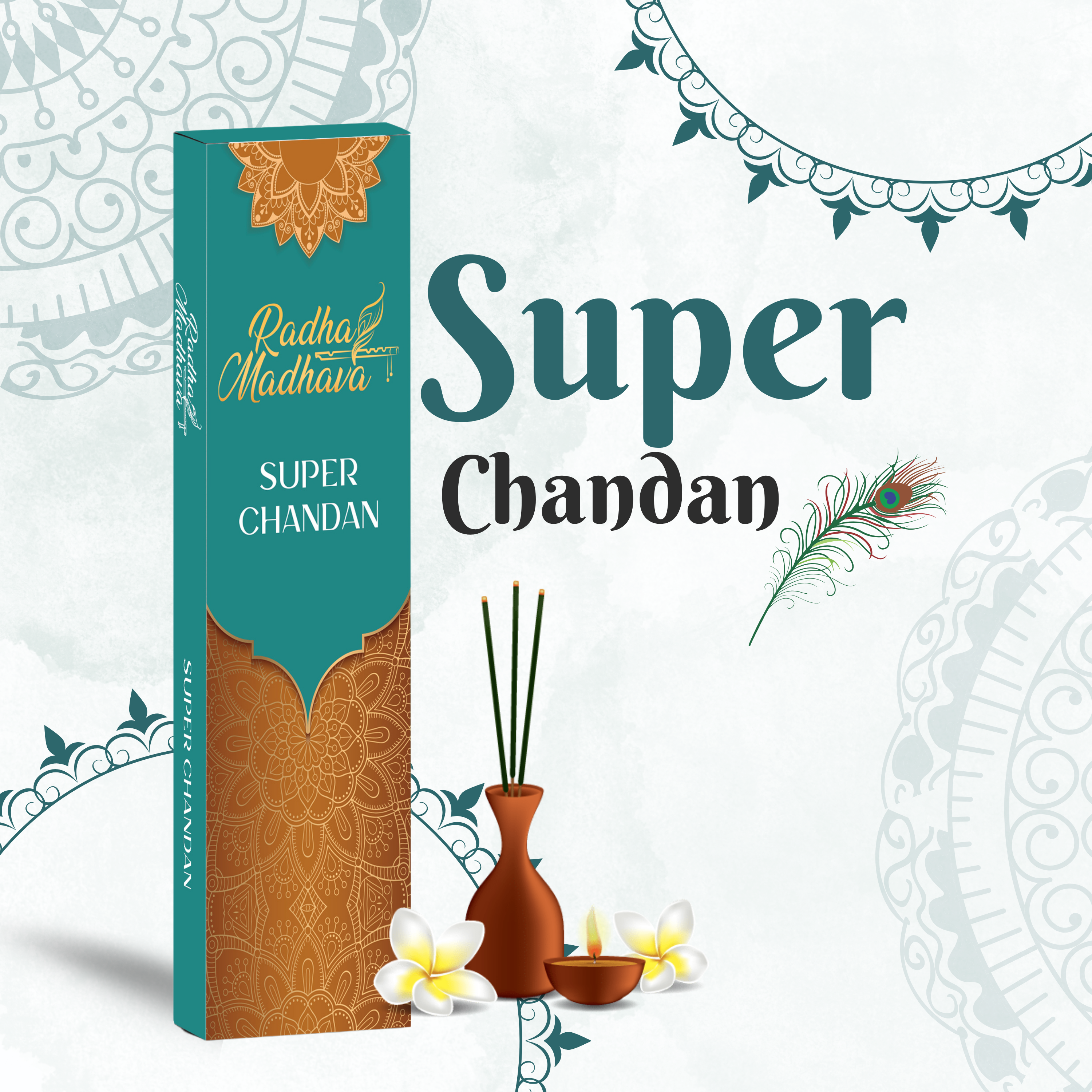 English Srimad Bhagavatam Canto 1 Combo Pack with Super Chandan Agarabatti – Spiritual Reading & Divine Fragrance Set