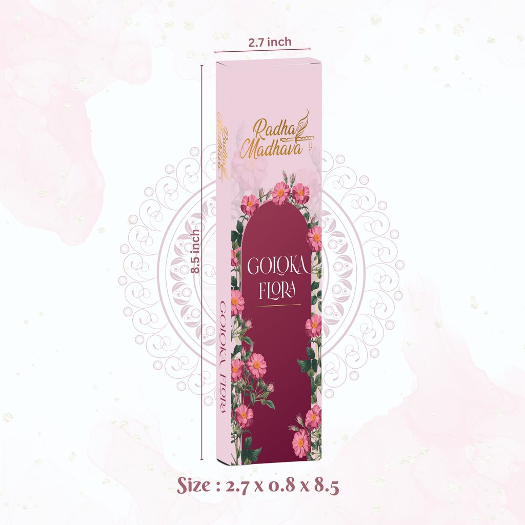 English Srimad Bhagavatam Canto 1 Combo Pack with Goloka Flora Agarabatti – Spiritual Reading & Divine Fragrance Set