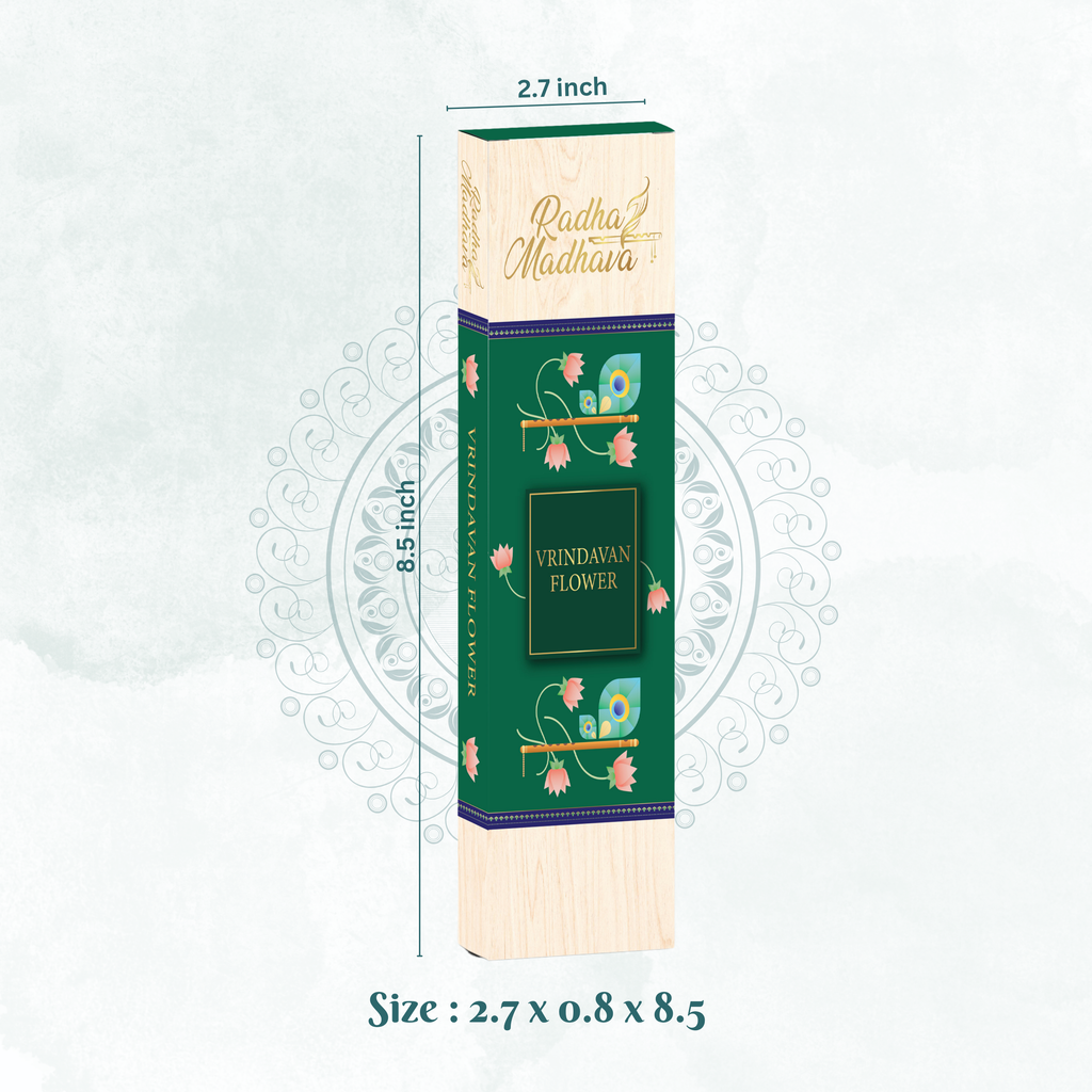 English Srimad Bhagavatam Canto 1 Combo Pack with Vrindavan Flower Agarabatti – Spiritual Reading & Divine Fragrance Set