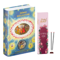 English Srimad Bhagavatam Canto 1 Combo Pack with Goloka Flora Agarabatti – Spiritual Reading & Divine Fragrance Set