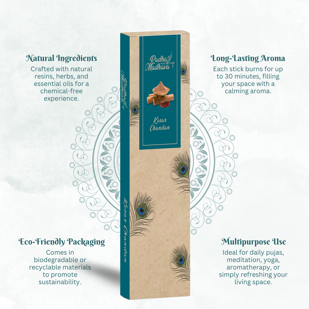English Srimad Bhagavatam Canto 1 with Kesar Chandan Premium Agarabatti