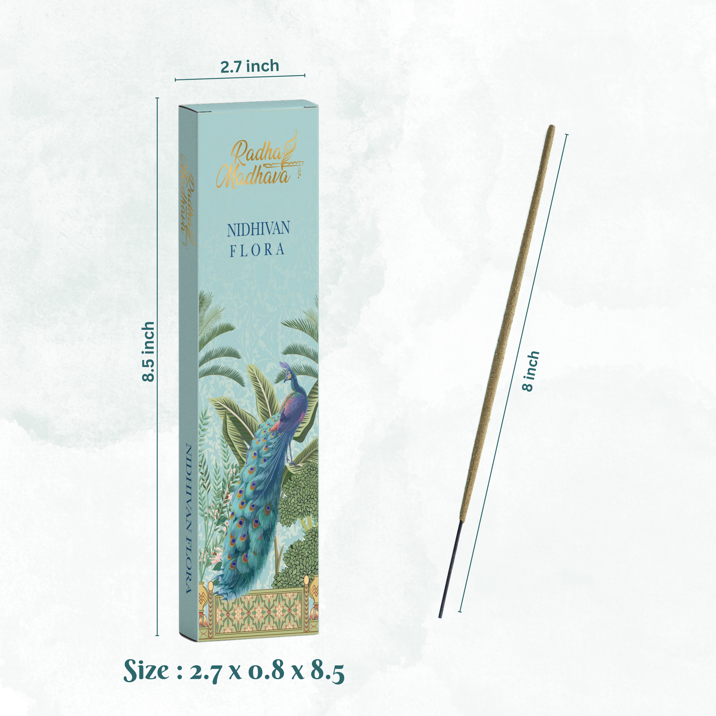 English Srimad Bhagavatam Canto 1 Combo Pack with Nidhivan Flora Premium Agarabatti – Spiritual Reading & Divine Fragrance Set