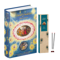 Telugu Srimad Bhagavatam Canto 1 Combo Pack with Kesar Chandan Premium Agarabatti – Spiritual Reading & Divine Fragrance Set