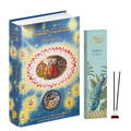 Telugu Srimad Bhagavatam Canto 1 Combo Pack with Nidhivan Flora Premium Agarabatti – Spiritual Reading & Divine Fragrance Set